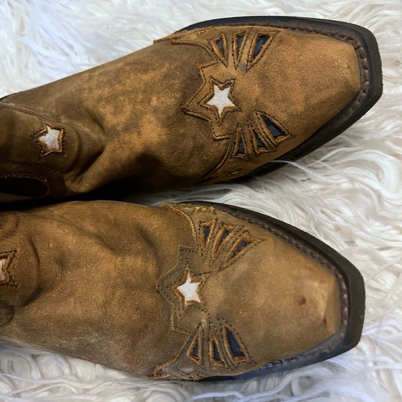 Laredo Stars & Stripes American Flag Western Boots Leather womens size 8.5 - Picture 13 of 13